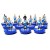 Subbuteo Andrew Table Soccer Sampdoria 2010-11 away kit on Classic Hasbro Bases